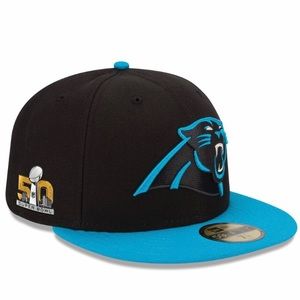 Carolina Panthers Super Bowl 50 Cap size 7 3/4